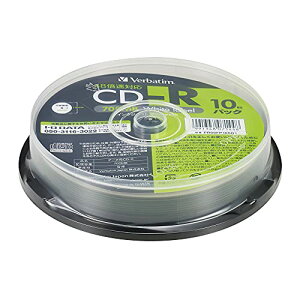 o[xC^Wp(Verbatim Japan) f[^p CD-R 700MB 10 zCgv^u 48{ PR80FP10S
