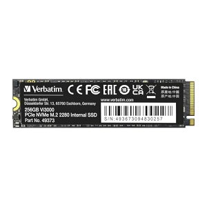 Verbatim o[xC^ NVMe PCIe Gen3.0x4 PCIe3.0 Vi3000V[Y 256GB őǍ 3100MB/