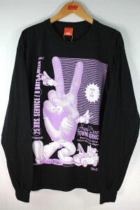 COLD WORLD FROZEN GOODS (�R�[���h���[���h�E�t���[�Y���E�O�b�Y) / HAND OF DOOM LS Tee / black