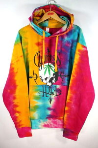 CYPRESS HILL (�T�C�v���X�E�q��) / POTHEAD TIE-DYE PULLOVER SWEAT HOODIE�@�@�q�b�v�z�b�v�@RAP Tee�@���b�vTee