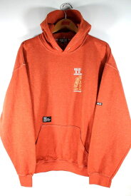 RULER (ルーラー) / "CANDY PACK" REACTIVE DYE SWEAT HOODIE (スウェット・フーディー) / orange