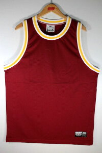 PRO CLUB (�v���N���u) / MESH BASKETBALL JERSEY (���b�V���o�X�P�V���c) / cardinal red×white×yellow