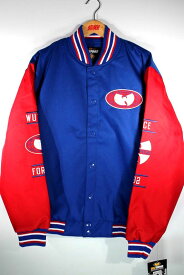 WU-TANG CLOTHING / "ALL-CITY" STADIUM JACKET / blue×red