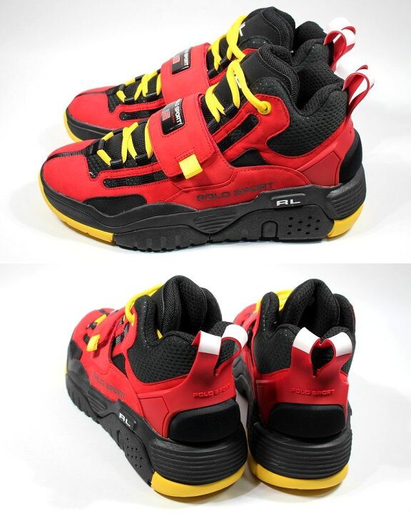 楽天市場】POLO SPORT (ポロスポーツ) / PS 100 / red×black×yellow 