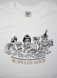 ACAPULCO GOLD (アカプルコゴールド) / "PLAYERʼS ANTHEM" Tee / white