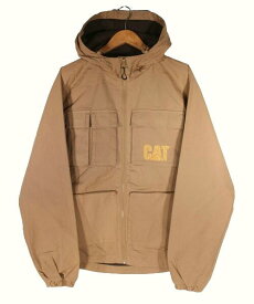 CATERPILLAR / COTTON CANVAS UTILITY JACKET / beige