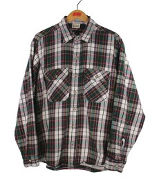 USED!!! FIVE BROTHER / HEAVY WEIGHT FLANNEL SHIRTS (90'S)