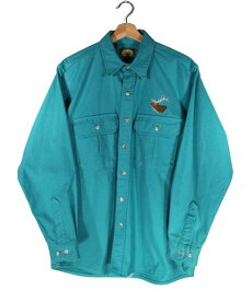 USED!!! CABELA'S / CHAMOIS CLOTH SHIRTS (00'S) / tarquoise