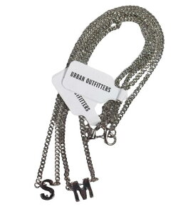 URBAN OUTFITTERS / S&M NECKRACE / silver