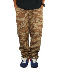 STANRAY / TAPER FATIGUE PANTS / khaki tigerstripe ripstop