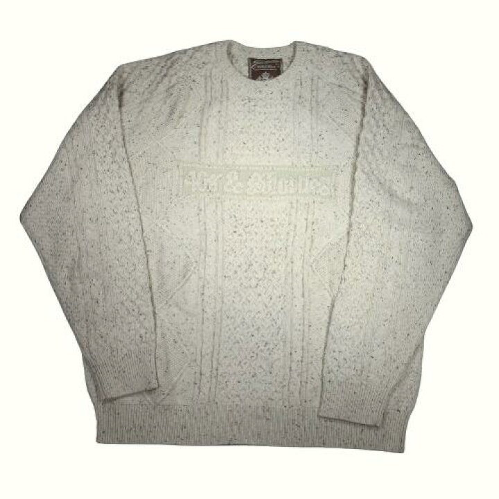 楽天市場】40S & SHORTIES / OG CABLE KNIT SWEATER / cream : KICKBACK