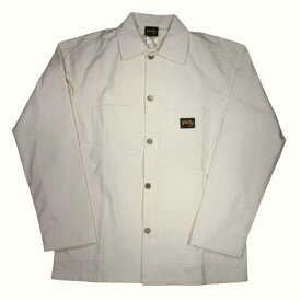 STANRAY / SHOP JACKET / natural drill