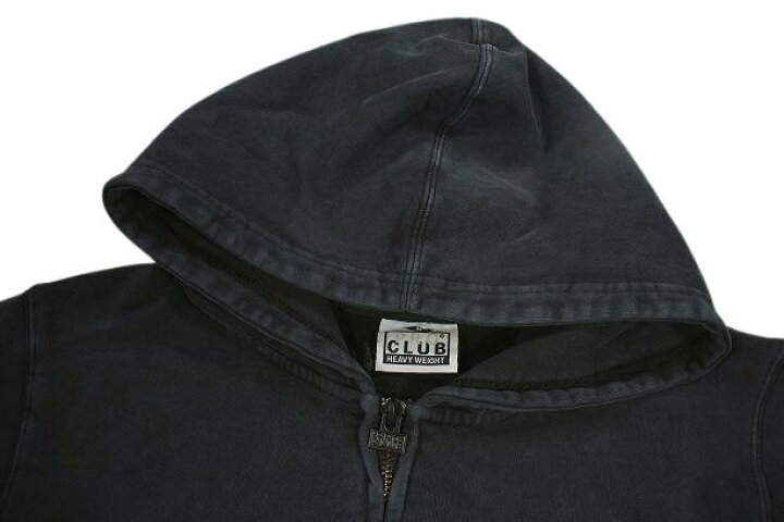 楽天市場】PRO CLUB / VINTAGE WASH ZIP UP SWEAT HOODIE / black 