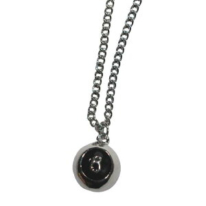 URBAN OUTFITTERS / 8 BALL NECKRACE / silver�@�@�A�[�o���A�E�g�t�B�b�^�[�Y�@�l�b�N���X