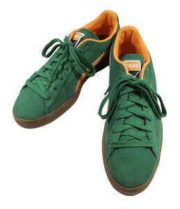 PUMA / SUEDE TERRACE / green×orange@@v[}XEF[h