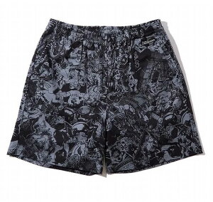 RULER WAY OF LIFE SKATE SHORTS / charcoal�@�@���[���[�@�X�P�[�g�V���[�c