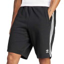adidas Originals Adicolor 3-Stripes Shorts アディダス オリジナルス アディカラー スリーストライプス ショーツ IU2337 Black【BLK / S・M・L・XL】 ブラック ジャージ ショートパンツ ハーフパンツ メンズ