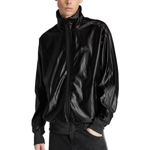 adidas Originals FIREBIRD METALLIC TRACK TOP AfB_X IWiX t@C[o[h ^bN gbNgbv JW5960 BlackyBLK / SEMELEXLE2XLz ubN W[W g gtHC Y