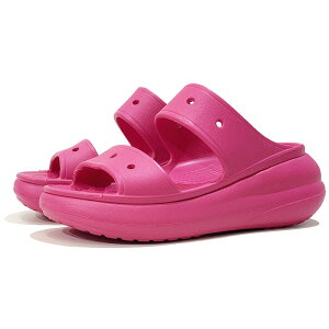 crocs CRUSH SANDAL �N���b�N�X �N���b�V�� �T���_�� 207670 6ZQ DRAGON FRUIT �yDFRT / 22cm-25cm�z �h���S���t���[�c �s���N ���� �T���_�� ���f�B�[�X