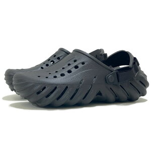 crocs NbNX ECHO CLOG GR[ NbO T_ 207937 001 Black yBLK / 22cm-29cmz ubN AEghA V[ Jo[ jZbNX Y fB[X