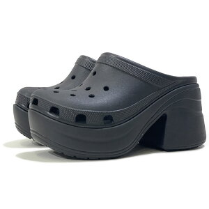 crocs SIREN CLOG NbNX TC NbO 208547 001 BLACK yBLK / 22cm-25cmz ubN  T_ T{ `L[\[ fB[X