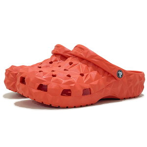 crocs NbNX CLASSIC GEOMETRIC CLOG NVbN WIgbN NbO T_ 209563 84J Lava yLAVA / 22cm-28cmz IW @ V[ Jo[ jZbNX Y fB[X