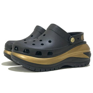 crocs MEGA CRUSH METALLIC CLOG NbNX K NbV ^bN NbO T_ 210368 072 Black Gold yBLKGLD / 22cm-28cmz ubN S[h  `L[\[ jZbNX Y fB
