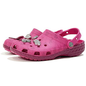 crocs JUICY COUTURE CLASSIC CLOG �N���b�N�X �W���[�V�[ �N�`���[�� �N���V�b�N �N���b�O 210823 90H MULTI �yMLT / 22cm-25cm�z �}���` �}���`�J���[ �s���N �V�r�b�c �T���_�� ���f�B�[�X