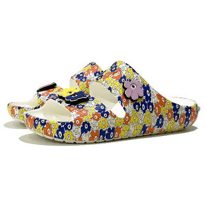 crocs × MARIMEKKO CLASSIC SANDAL �N���b�N�X × �}�����b�R �N���V�b�N �T���_�� 211121 90H MULTI �yMLT / 22cm-25cm�z �}���` �}���`�J���[ �R���{ ���� �ԕ� �T���_�� ���f�B�[�X