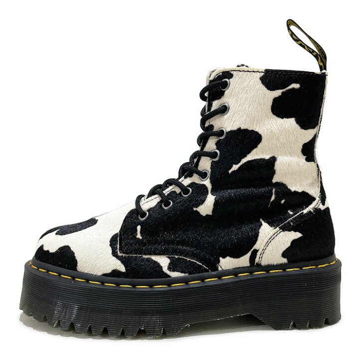 楽天市場】Dr.Martens ドクターマーチン HAIR ON JADON COW PRINT 8 