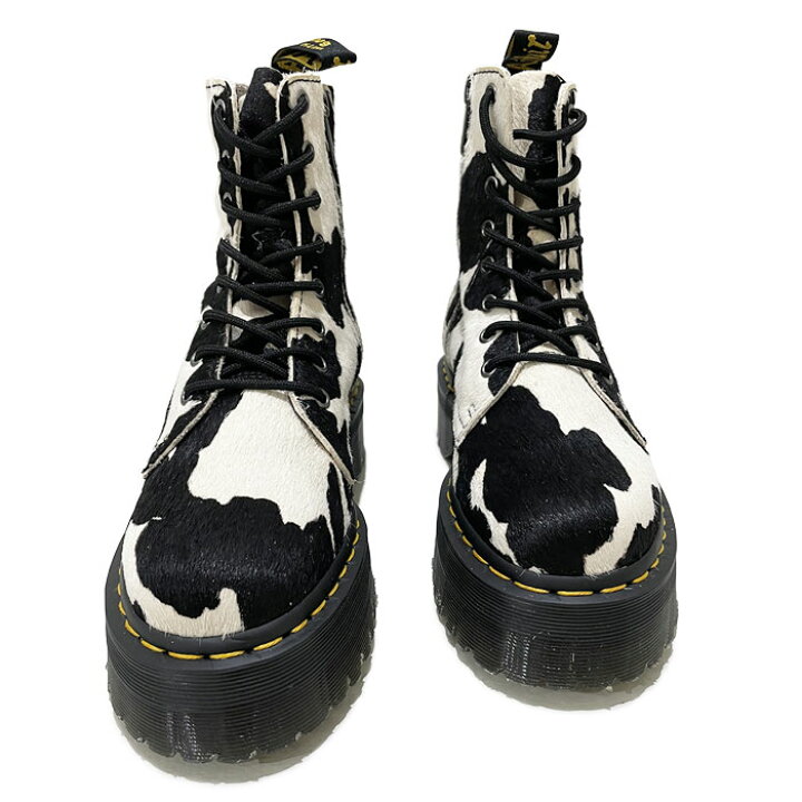 楽天市場】Dr.Martens ドクターマーチン HAIR ON JADON COW PRINT 8 