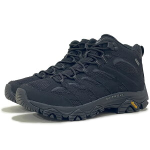 MERRELL  Au 3 VZeBbN ~bh SAebNX MOAB 3 SYNTHETIC MID GORE-TEX 500249 TRIPLE BLACKyBLK / 25.5cm-28.5cmz gv ubN  h AEghA gbLO Xj[J[ Y