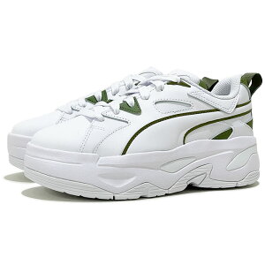PUMA BLSTR Dresscode Womenfs v[} uX^[ hXR[h EBY 396094 03 White OLive greenyWHTOLV / 23.0cm-25.0cmz zCg I[u O[  U[ {v Xj[J[ fB[X