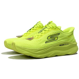 Skechers Hands Free Slip-ins MAX RUN �X�P�b�`���[�Y �n���Y�t���[ �X���b�v�C���Y �}�b�N�X ���� 129200 Lime �yLIME / 23.0cm-25.0cm�z ���C�� �C�G���[ �}�b�N�X�N�b�V���j���O �u���F ���� �X�j�[�J�[ ���f