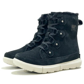 SOREL ソレル エクスプローラー ネクスト ジョアン ウォータープルーフ EXPLORER NEXT JOAN WP NL5031-010 スノーブーツ 【BLK / 24.5cm-26.0cm】 ブラック スノーシューズ