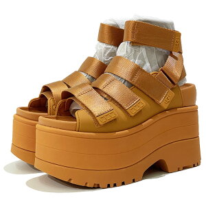 UGG GoldenRise アグ ゴールデンライズ 1167431 Dark Apricot 【DCT / 22cm-25cm】 ダーク アプリコット オレンジ 3WAY ストラップ サンダル 厚底 軽量 低反発 リカバリー EVA レディース