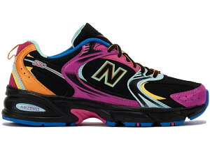 �y���Ȃ犄���N�[�|�����s���zNew Balance New Balance 530 Black Multi-Color �j���[�o�����X MR530CCP �����Y �X�j�[�J�[ �����j���O�V���[�Y 19SX-20240726225411-120