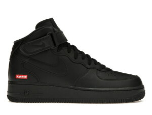 �y���Ȃ犄���N�[�|�����s���zNike Nike Air Force 1 Mid Supreme Black �i�C�L FZ8784-001 �����Y �X�j�[�J�[ �����j���O�V���[�Y 19SX-20240919140610-021