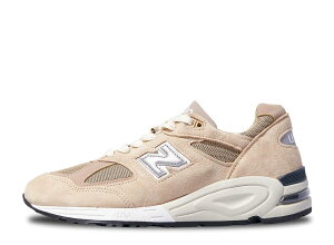 ���ʌ���y1000�~�N�[�|���zNew Balance �L�X × �j���[�o�����X 990V2 �^�� �j���[�o�����X M990KS2 �����Y �X�j�[�J�[ �����j���O�V���[�Y 21SN-M990KS2