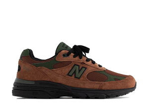 �y���Ȃ犄���N�[�|�����s���zNew Balance �G�����I���h�� × �j���[�o�����X 993 �u���E�� �j���[�o�����X MR993ALD �����Y �X�j�[�J�[ �����j���O�V���[�Y 21SN-MR993ALD