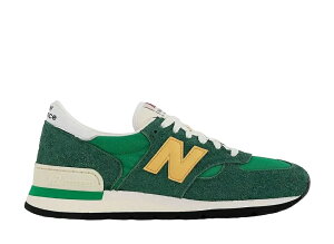 "1000円クーポン"P最大47倍!!New Balance ニューバランス 990V1 グリーン/イエロー ニューバランス M990GG1 メンズ スニーカー ランニングシューズ 21SN-M990GG1