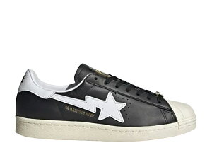 "1000円クーポン"P最大47倍!!adidas アベイシングエイプ × アディダス スーパースター ブラック アディダス IF2385 メンズ スニーカー ランニングシューズ 21SN-IF2385