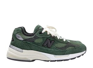 ���ʌ���y1000�~�N�[�|���zNew Balance �W���E���h × �j���[�o�����X 992 �O���[�� �j���[�o�����X M992JJ �����Y �X�j�[�J�[ �����j���O�V���[�Y 21SN-M992JJ