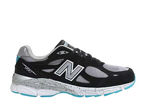 ���ʌ���y1000�~�N�[�|���zNew Balance �j���[�o�����X 990V3 �u���b�N �O���[ �e�B�[�� �j���[�o�����X M990OB3 �����Y �X�j�[�J�[ �����j���O�V���[�Y 21SN-M990OB3