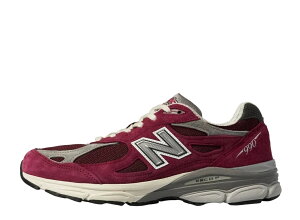6/15�y1000�~�����N�[�|���zNew Balance �j���[�o�����X 990V3 ���b�h �j���[�o�����X M990TF3 �����Y �X�j�[�J�[ �����j���O�V���[�Y 21SN-M990TF3
