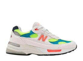 期間限定【1000円OFF】クーポン！New Balance ニューバランス 992 ホワイト/グリーン ニューバランス M992DA メンズ スニーカー ランニングシューズ 21SN-M992DA