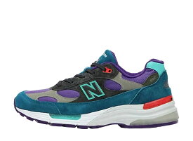 期間限定【1000円OFF】クーポン！New Balance ニューバランス 992 ターコイズ/パープル/ホワイト ニューバランス M992TC メンズ スニーカー ランニングシューズ 21SN-M992TC