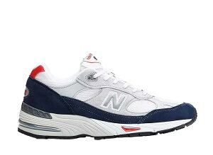 �y���Ȃ犄���N�[�|�����s���zNew Balance �j���[�o�����X 991 �O���[ �l�C�r�[ ���b�h �j���[�o�����X M991GWR �����Y �X�j�[�J�[ �����j���O�V���[�Y 21SN-M991GWR