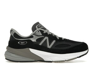 �y���Ȃ犄���N�[�|�����s���zNew Balance New Balance 990v6 MiUSA Black Grey White (Women's) �j���[�o�����X W990BK6 �E�B�����Y ���f�B�[�X �X�j�[�J�[ �����j���O�V���[�Y 19SX-20260508125623-707