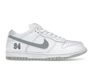 �y���Ȃ犄���N�[�|�����s���zNike Nike SB Dunk Low Supreme 94 White Metallic Silver �i�C�L HQ8487-100 �����Y �X�j�[�J�[ �����j���O�V���[�Y 19SX-20260508125615-218